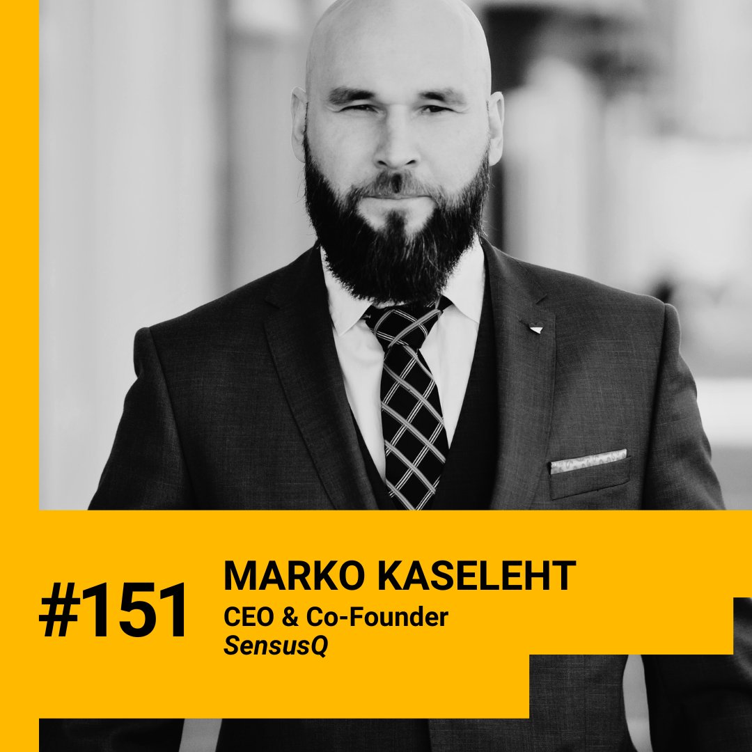 Ep 151 with military veteran turned tech-CEO <a href="/KaselehtMarko/">Marko Kaseleht</a> (<a href="/SensusQ/">SensusQ</a>) on improving #Baltic defense via technology, how to become mentally tough, importance of challenges, risks of surveillance &amp; #Ukraine war
 
🎧bit.ly/3uNaRps