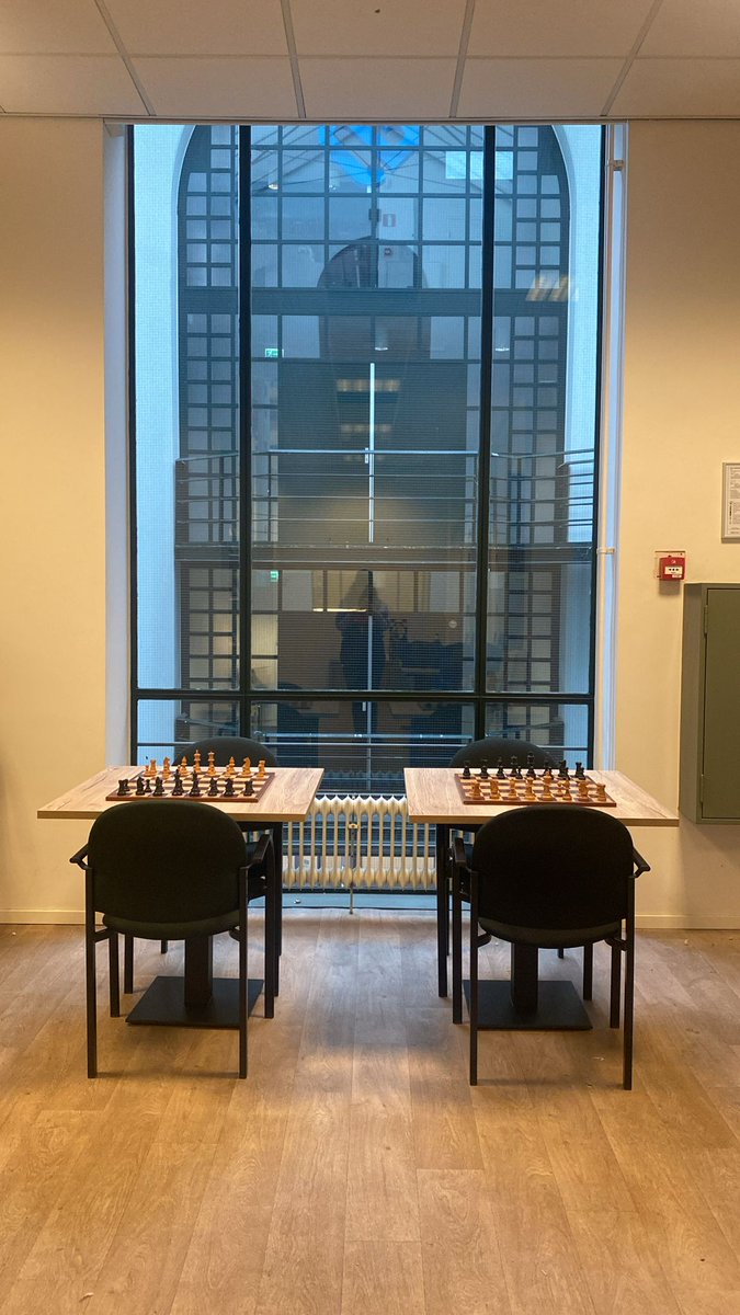 A great day for the Max Euwe Centre! Having been closed due to a relocation, we finally open our doors for visitors again. See you soon, and do bring your A-game!