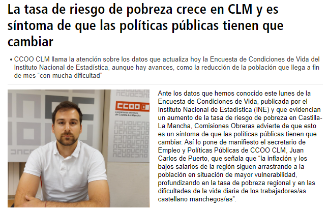 CCOO CLM #PrimerSindicato tweet media