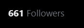 just 5 followers away from 666