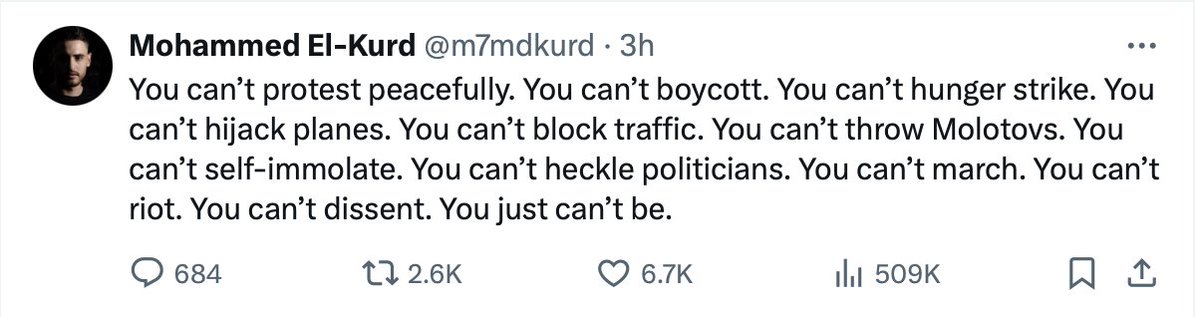 🎶When the Jews exist
When the Zionists pray
When I'm feeling sad
I simply remember my favorite things
And then I don't feel so bad🎶
