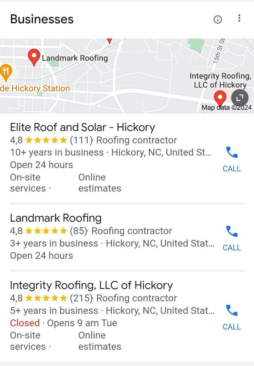 CHLocalMedia's tweet image. Between the time of our initial post earlier today and now, the &quot;more places&quot; button has disappeared from the initial Map Pack on top of the page.