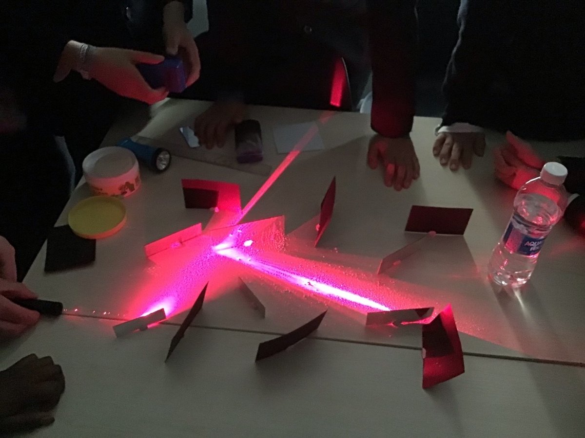 BSB_Shunyi's tweet image. Year 6 are excited to delve into the captivating World of Light in Science! They created light mazes using torches and mirrors at different angles & design a path for light to follow. The results were fantastic!
#BSBShunyi #NordAngliaEducation #CreateYourFuture #NAEBeAmbitious