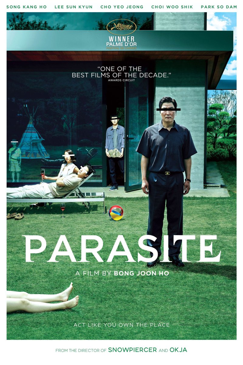 #OneMoviePerDay #movie895 #Parasite is a script that serves as a grim remainder of the times we live in. The divide btw rich and the poor is so vast that sometimes an outstanding story like this starts making sense. This cinema is testament of how world cinema is accepted.