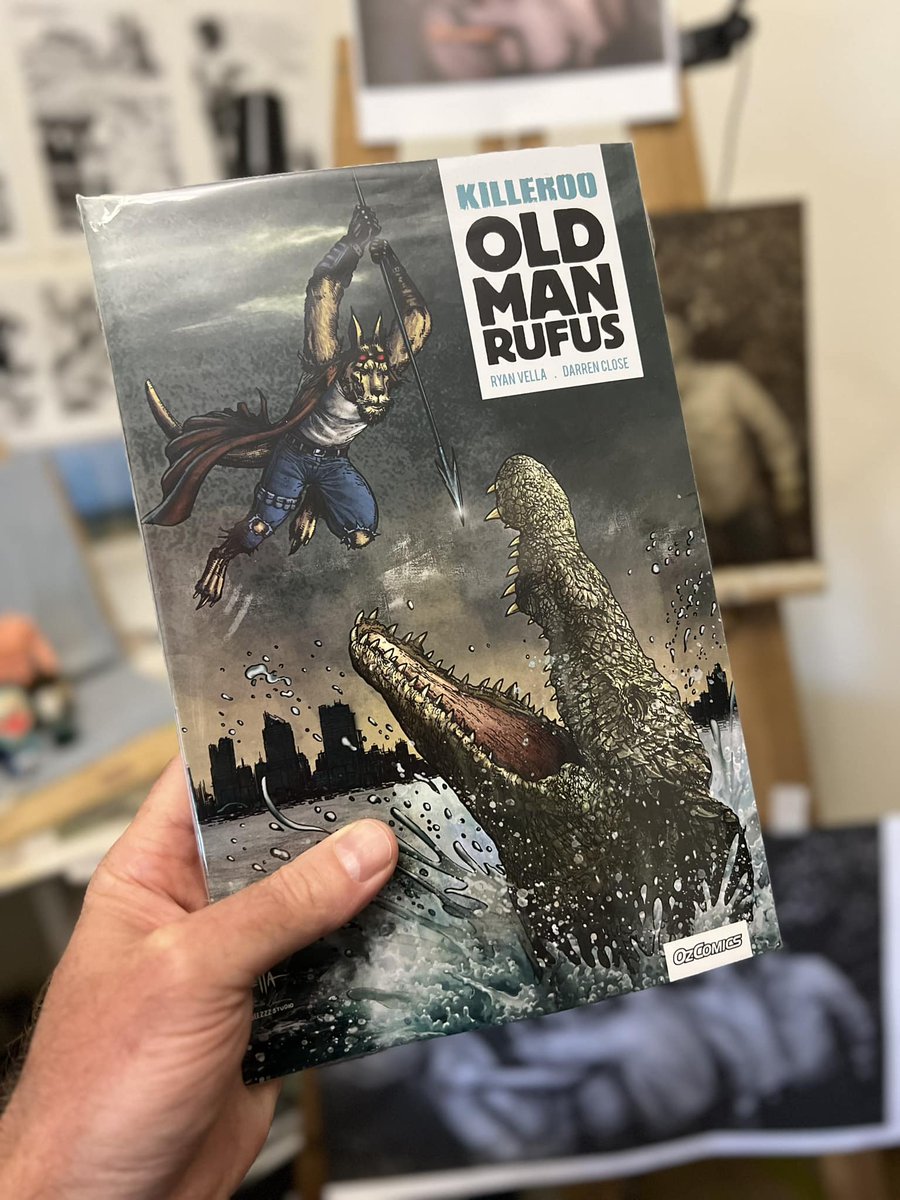 I'm very pleased to see OLD MAN RUFUS has started making its way into backers' hands! Got this lovely message this morning:

"Congratulations on seeing this through. Self publishing is a challenging road!"

- <a href="/cristianrouxart/">Cristian Roux</a>