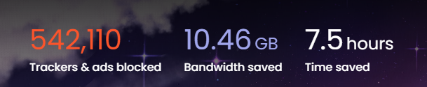 APT_ea's tweet photo. @lukemulks I've been using Brave as my main browser for just about a year and three months. These are my current stats on my main PC. https://t.co/K4ZjgDrGCM