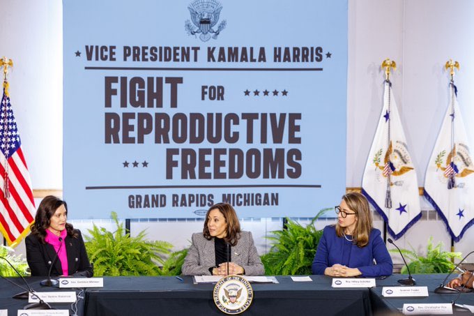 #VoteBlue #VoteBidenHarris #wtpBLUE WE THE People wtp2254   Since the Dobbs decision was handed down, VP #KamalaHarris has been a staunch fighter to restore the protections of Roe into federal law   We need to give President Biden and VP Harris a bigger majority in the Senate and…