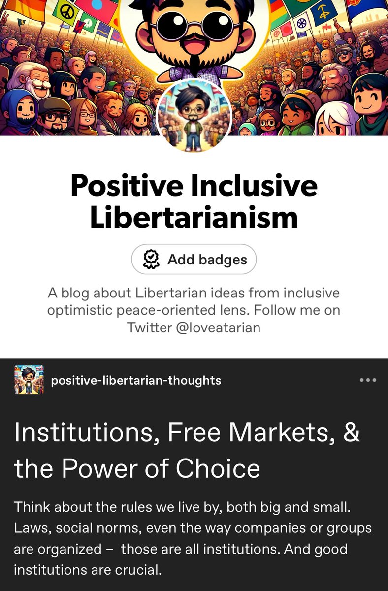 New Blog #libertarian #freemarket 

tumblr.com/positive-liber…