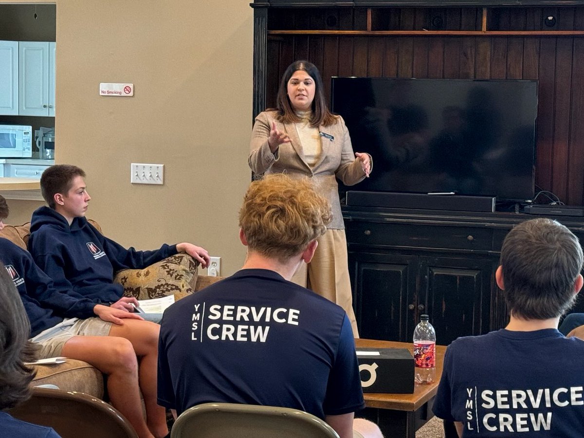 Yesterday, I served as this month’s guest speaker for Centennial High School’s Young Men’s Service League. We discussed civic responsibility &amp; services local government provides. It was impressive to see young men spending their Sunday discussing community involvement.