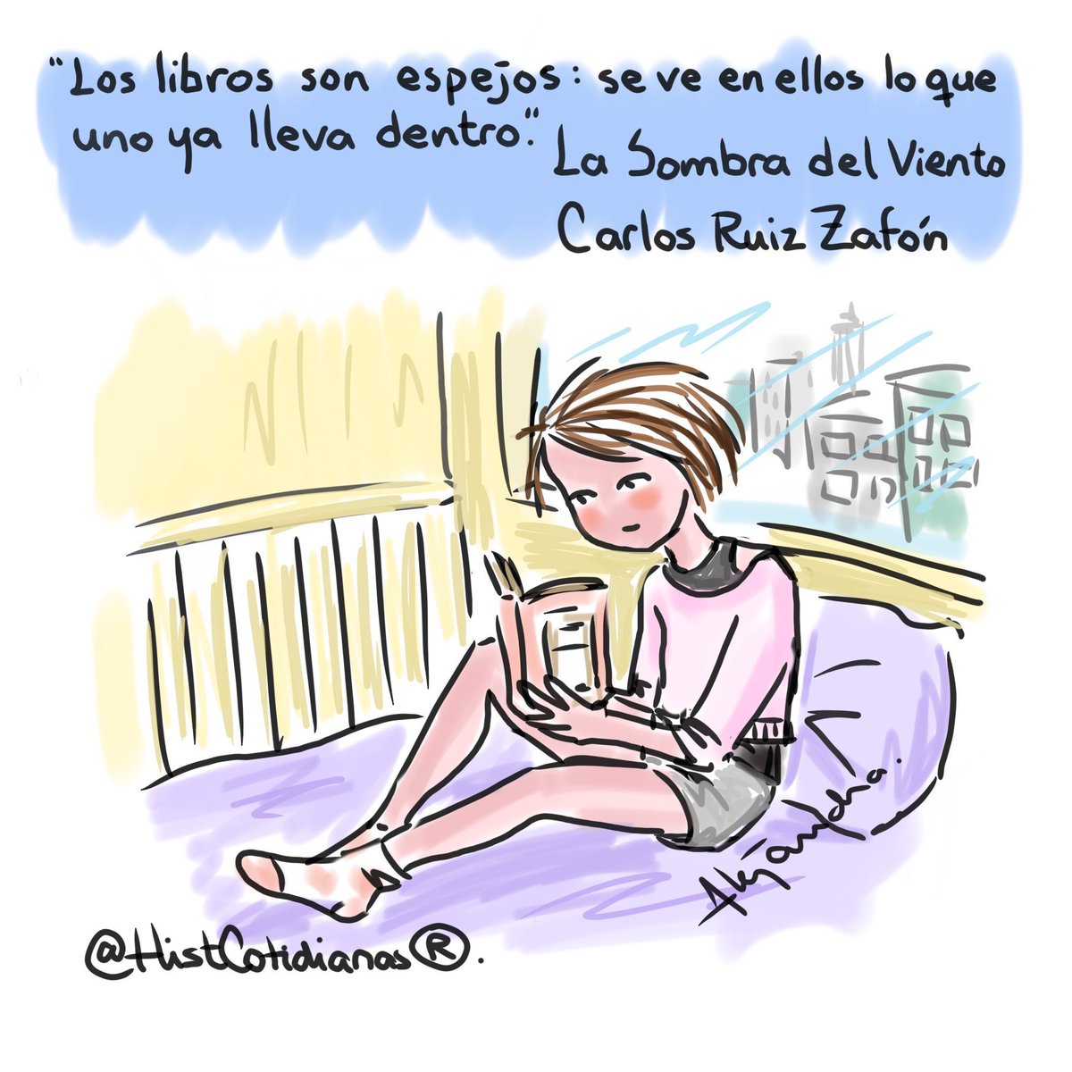 “Los libros son espejos…”

#CarlosRuizZafón