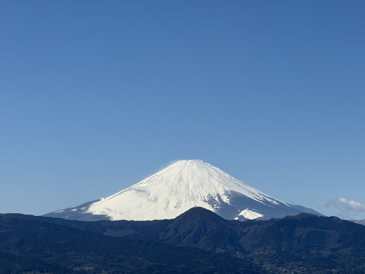 556map's tweet image. 今の富士山