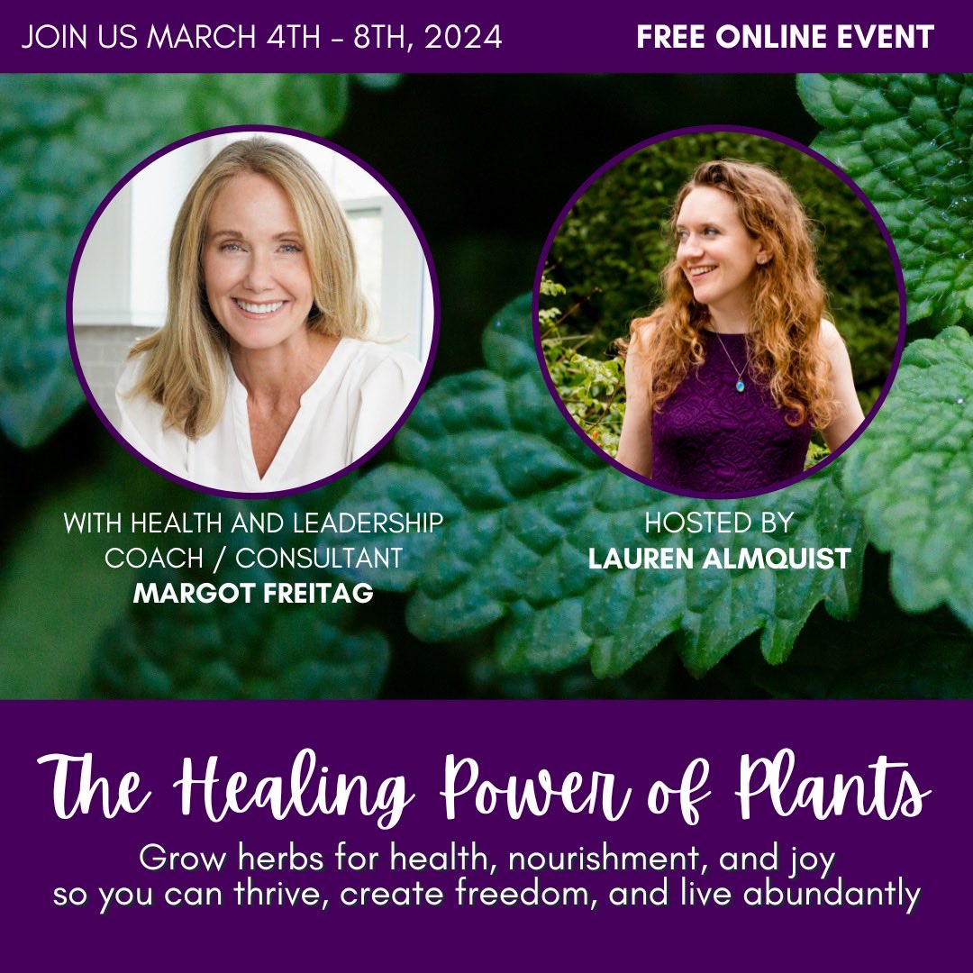 MargotFreitag's tweet photo. Grab a spot in The Healing Power of Plants launching March 4th. Together we will learn to grow herbs for health, nourishment and joy so you can thrive!
#healingpowerofplants #healingplants #health #nourishment #joy #createfreedom #liveabundantly #thrive https://t.co/yAM8t0kCoD