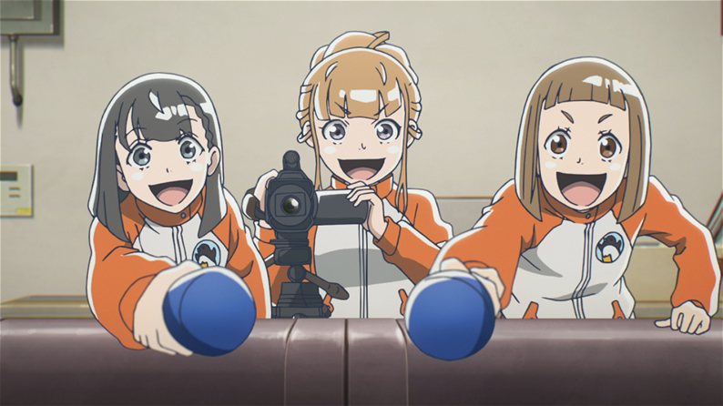 yorimoi's tweet photo. STAGE09 南極恋物語(ブリザード編)
隊員の敏夫から恋の相談を受けたキマリたちは、相手が隊長の吟だと知り呆れる。報瀬に吟の情報を尋ねる敏夫だが、母の知り合いだけで話せることはないと答える。吟に直接聞くしかないと、キマリたちは報瀬に吟のところへ行くように言うのだが……。
#よりもい https://t.co/J42r0hm14c
