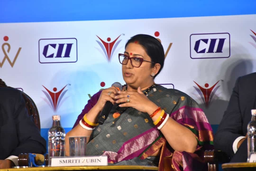 FollowCII's tweet photo. India is taking the message of  gender equality and inclusivity globally with the launch of “Alliance for Global Good - Gender equity and Equality”. Alliance focuses on sharing best practices and invest in finding more solutions that increase quality of and access to better health, education and economic opportunities to women across the globe. Gender justice has been followed by India for centuries with its belief on Vasudeva Kudumbakam. We should aim to transform the women aspirations and focus on women ambition. - @smritiirani, Hon'ble Minister for @MinistryWCD & @MOMAIndia, while delivering the keynote address at the @CII_IWN Delhi Annual Day session.
@CIICWL