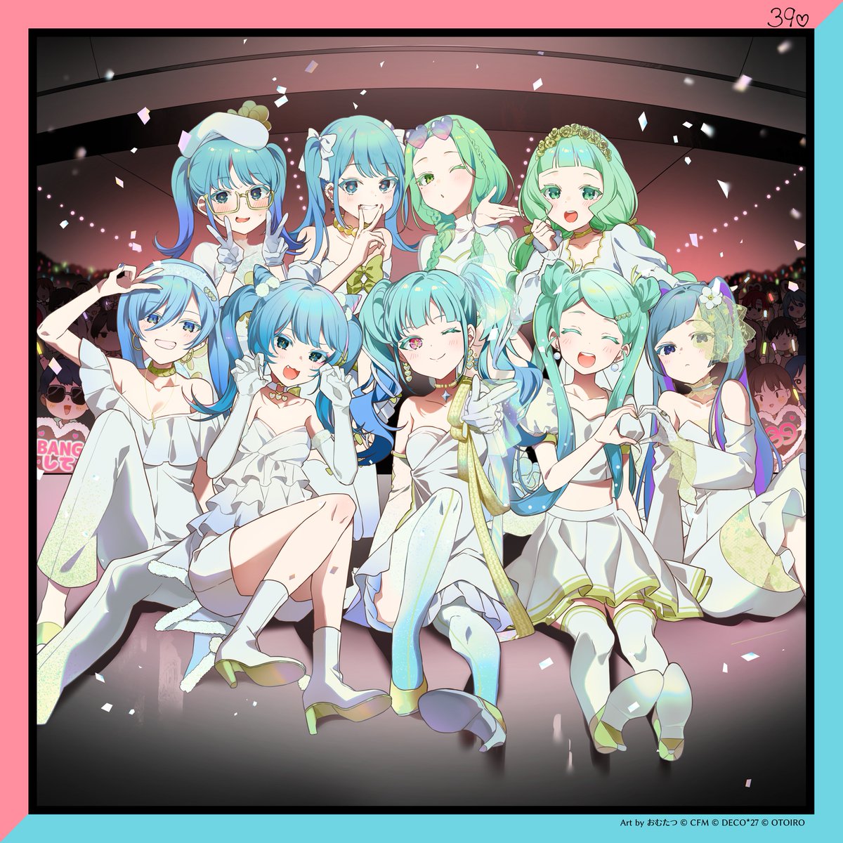 デコミック*21「39♡」 #MANNEQUIN Art by おむたつ (@omrice4869)