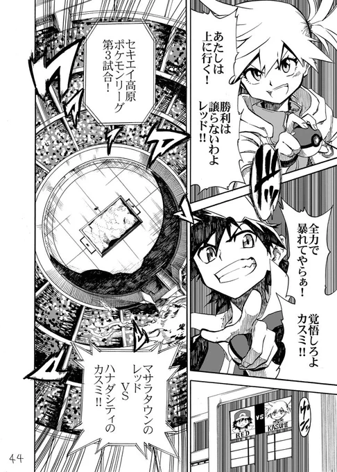 レッドの旅とジムリーダーの本気と全力のバトル11 
