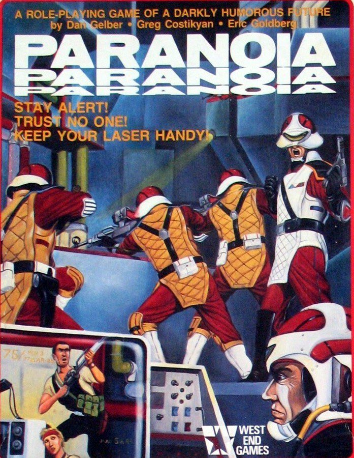 Looking forward to running Paranoia for the crew put together by  <a href="/grogtalk/">GROGTALK - Officially Approved by DELF</a> and @OldShabbyGamer on Friday. Thanks for thinking of me guys!