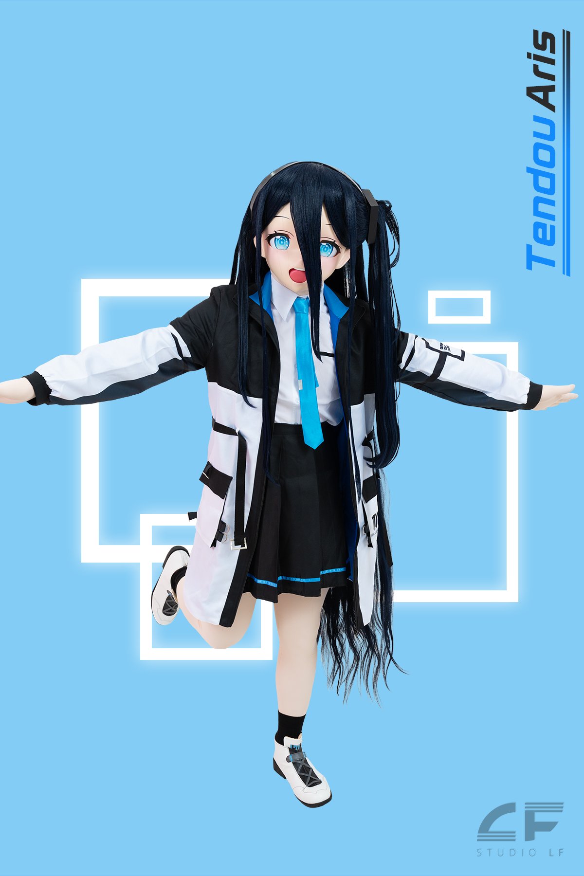 【全頭面・衣装付】ブルアカ アリス 着ぐるみ マスク kigurumi 全頭マスク ブルーアーカイブ アズサコスプレ 着ぐるみkigurumi