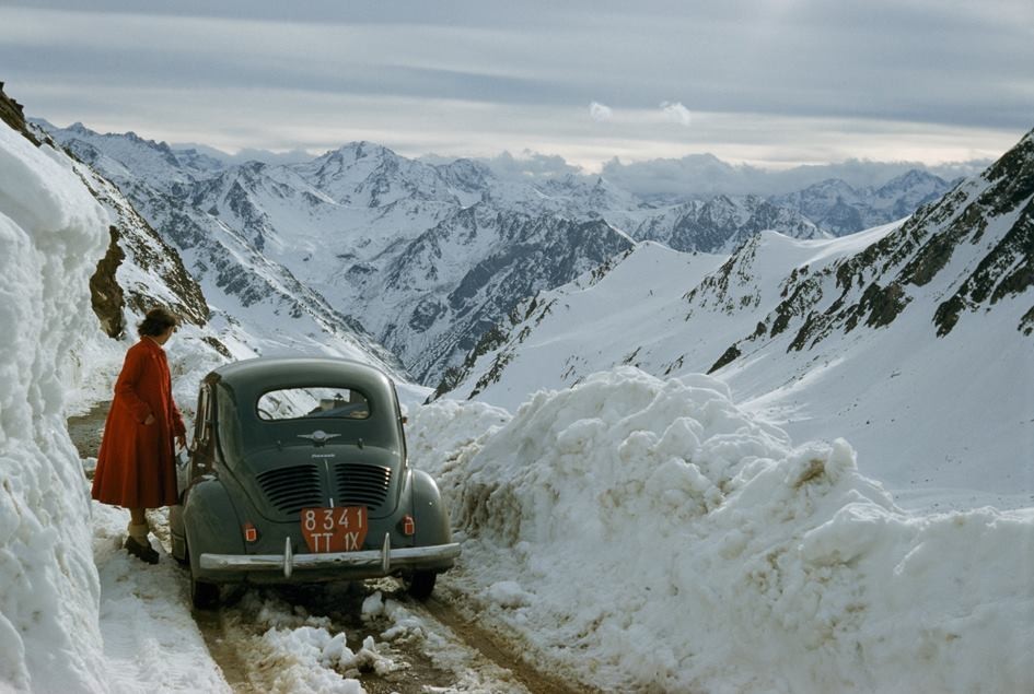 Justin Lock Pirineos franceses, 1956