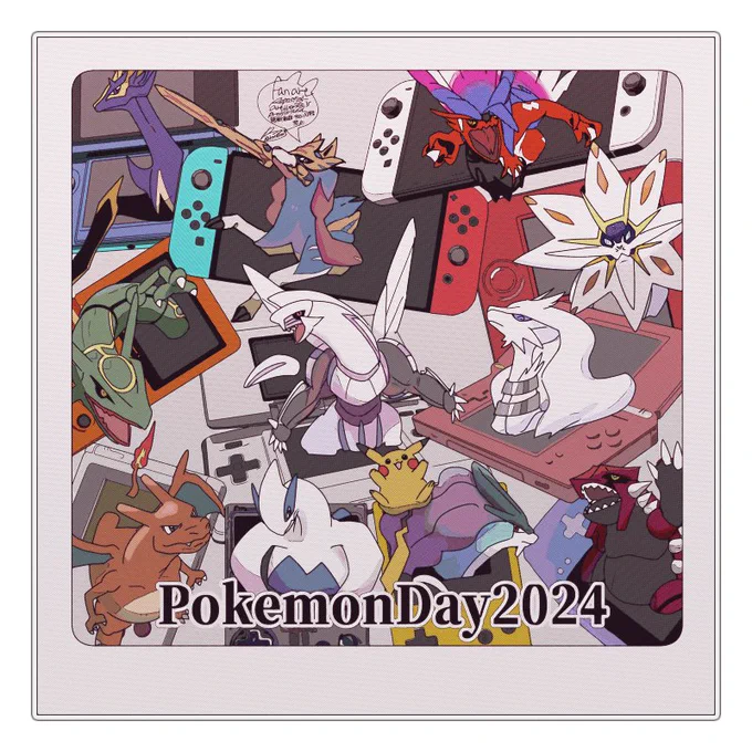 祝
#PokemonDay 
#PokemonDay2024 