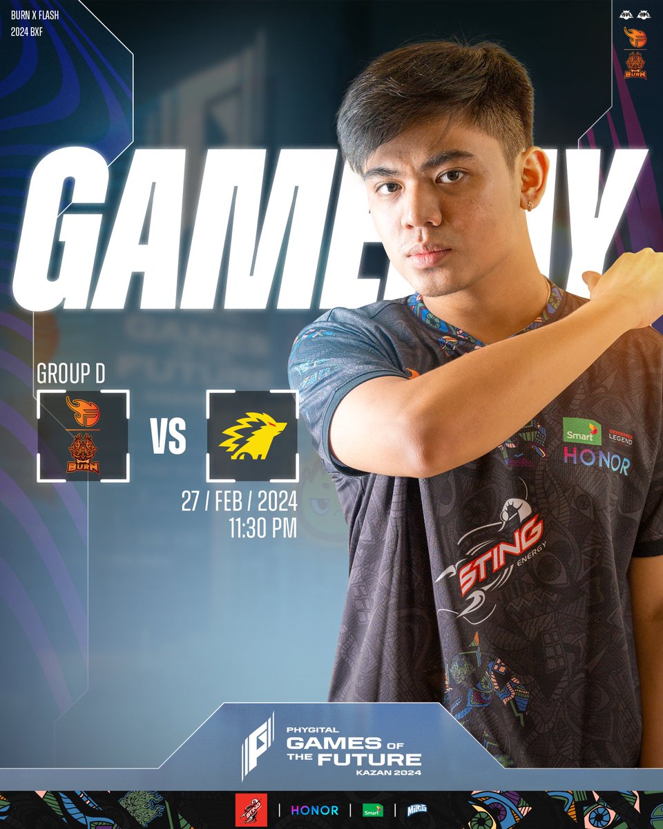 Here we go again 🔥

Wish us the best of luck Flamers 💪

#StingCambodia #HonorCambodia #SmartAxiata #LengBySmart #MilkitaCambodia
————————————————————
Stay Connected :
+Facebook Page: facebook.com/burngamingkh
+Instagram : instagram.com/burngamingkh/
+Tiktok: tiktok.com/@burnxflash6868