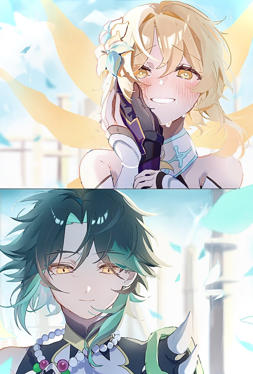 ibuki___ememe's tweet photo. ｢いつか、また。｣
 #魈蛍 https://t.co/uBxgeLmKZc
