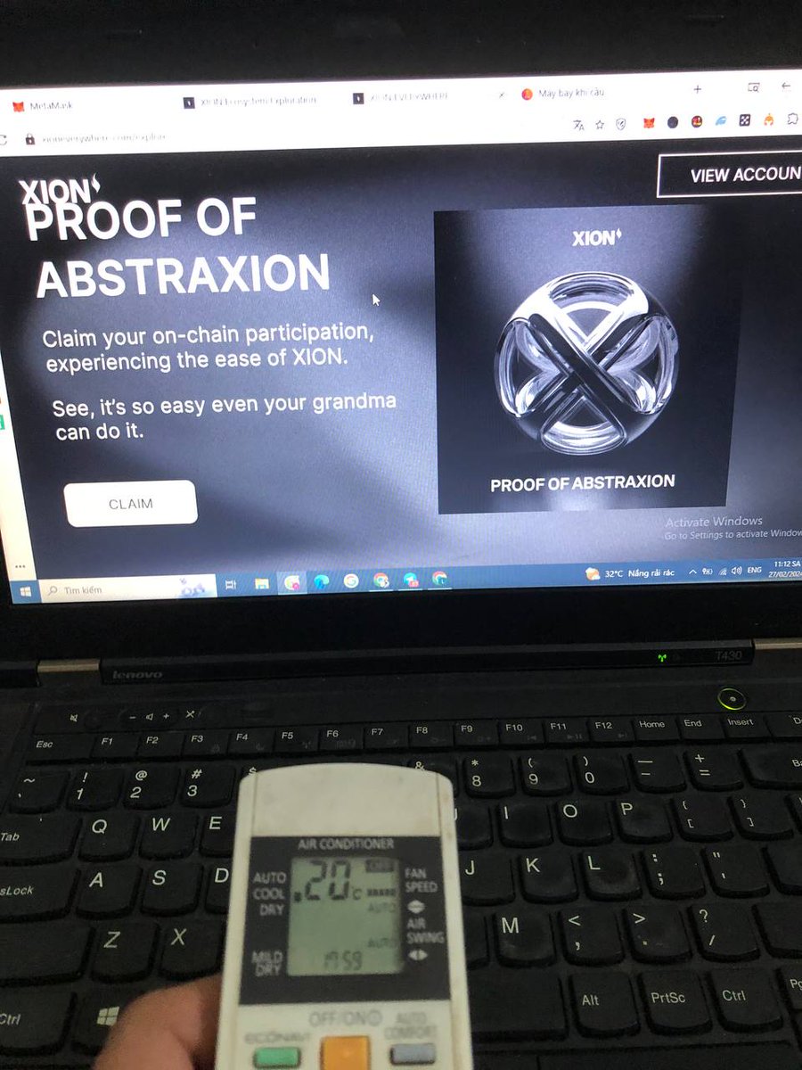 today great my account xion 
#XionEverywhere