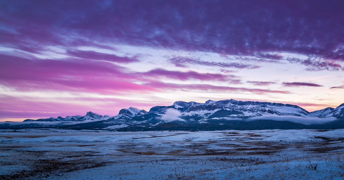 Sunset over Montana’s Rocky Mountain Front…. #rockymountains #Montana #exploremontana #lastbestplace #montanagram #bigskycountry #publicland