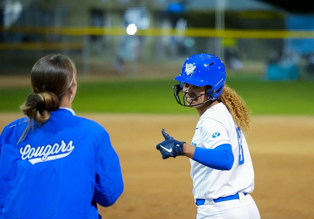 In his program’s first three weeks as a Big 12 team, albeit without having played a single other Big 12 opponent thus-far, BYU head Gordon Eakin’s club is on a historic offensive pace. 📸: @byusoftball d1softball.com/what-we-learne…