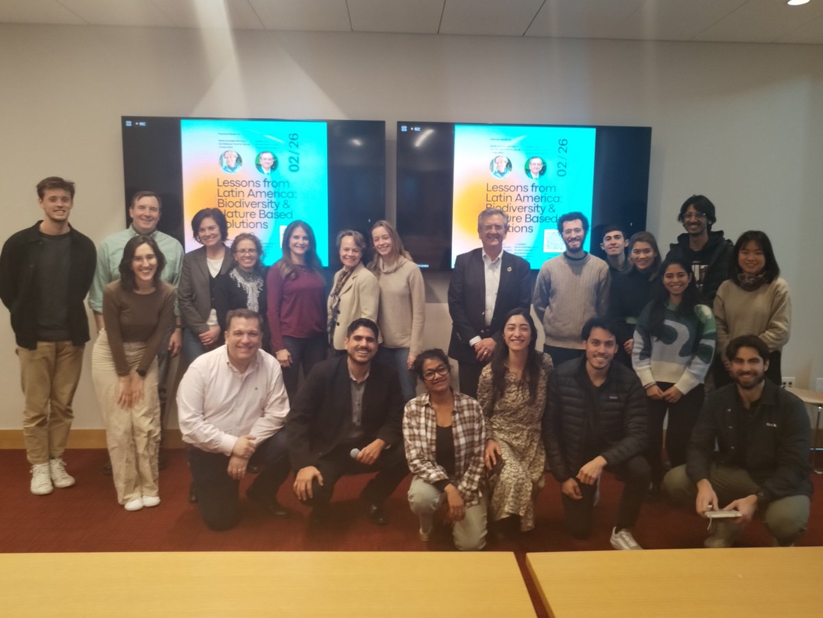 What an enlightening event on #biodiversity and nature-based solutions! Many thanks to our speakers and attendees for participating in this vital conversation. Together we can make a difference. We need more opportunities like this at <a href="/Harvard/">Harvard University</a> to talk about biodiversity.
