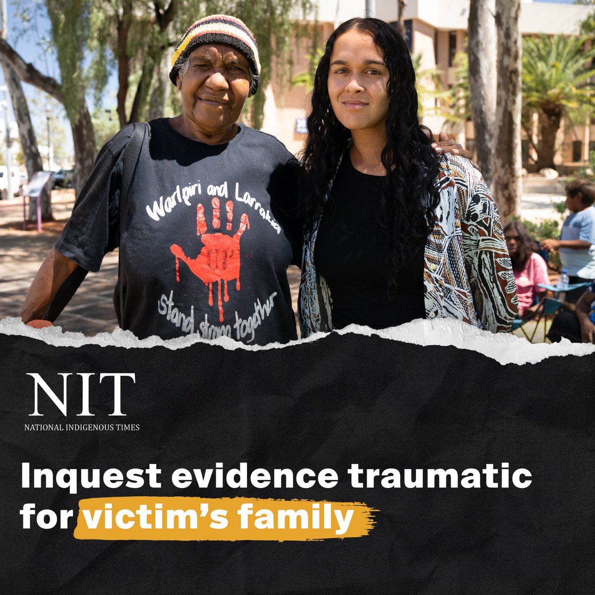 “It is very, very hard to listen to him and very, very hard to see him and, for family, it's so traumatic” Read the full article here: nit.com.au/27-02-2024/996…