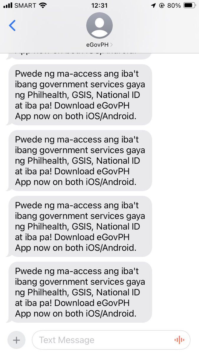 scottleechua's tweet image. Me: I&apos;ve not been getting too many texts recently! That&apos;s nice.

#eGovPH: