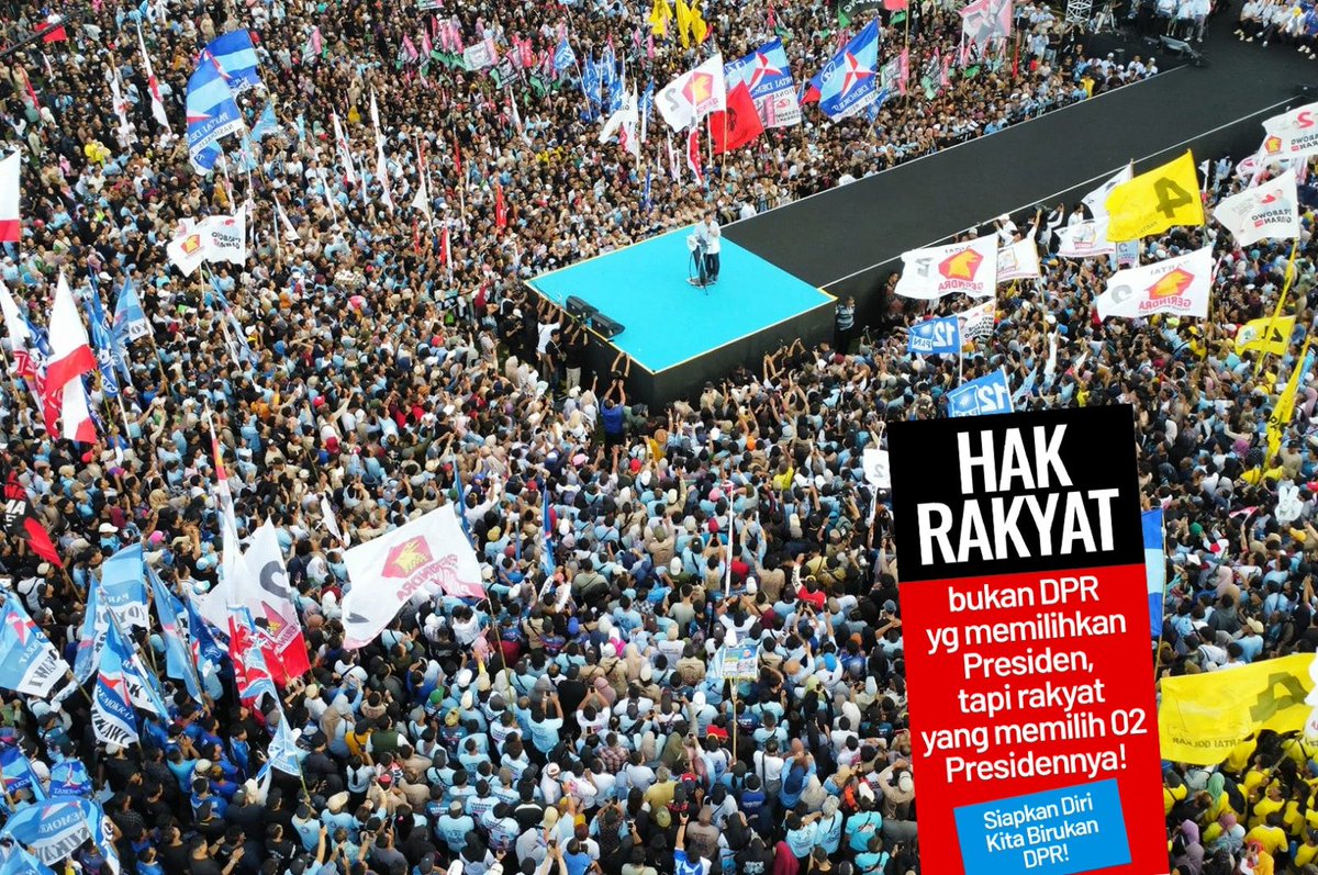 AnyaDesta's tweet photo. @prabowoisme Iya betul, orang2 sudah paham dlm dukung capres, kita2 tahu mana yang pantas, dibilang curang itu tidak ada buktinya
 
 #HakRakyatMilihPEMIMPIN
 BukanDPR YgPILIHINKita https://t.co/VCm970ca6L