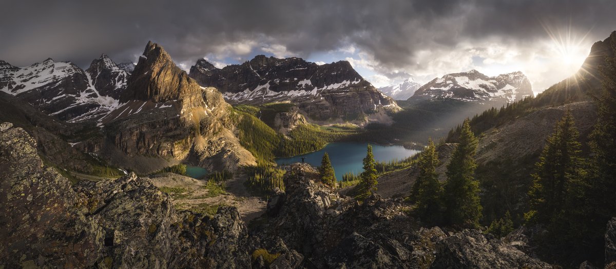 It’s moments like these why I absolutely love landscape photography. Not so much the previous night when I spent 15 hours in a bivy sack hiding from a thunderstorm😵