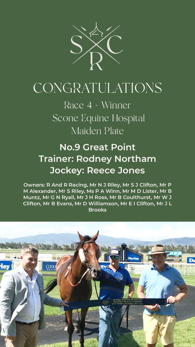 Scone Race Club tweet media