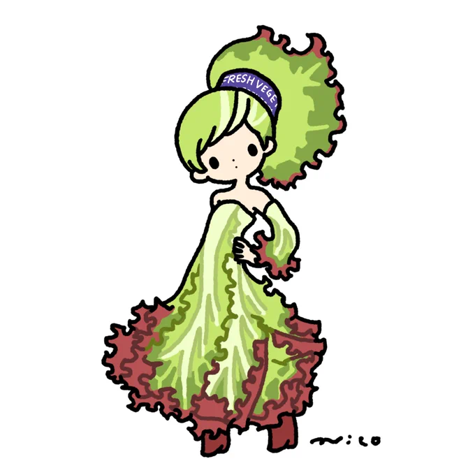 Red leaf lettuce #今日は何の日 #春のサニーレタスの日#サニーレタスの日 
