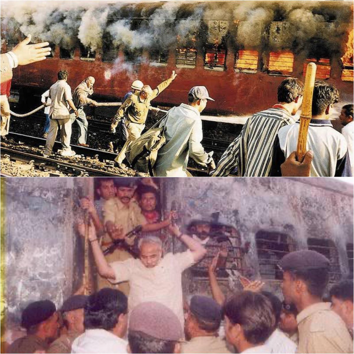 कैसे छोड़ दूँ मोदी जी का साथ जब गोधरा ट्रेन में 59 रामभक्तो को जिंदा जलाया गया था । तब सिर्फ़ मोदी जी ही देखने गये थे और साथ खडे थे। ये दिन हम न भूले है न भूलने देंगे.. कारसेवकों को अश्रुभिनि श्रद्धांजलि !