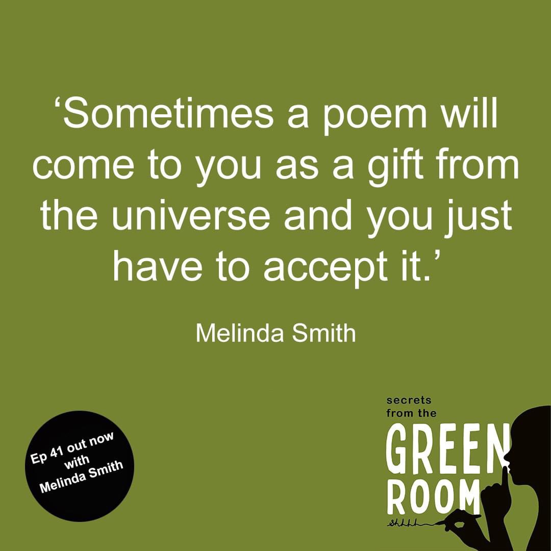Writers, have you had this experience? In our latest ep poet Melinda Smith talks about those moments of writing grace. 

Listen on Apple here (or wherever you get your pods): podcasts.apple.com/au/podcast/sec…