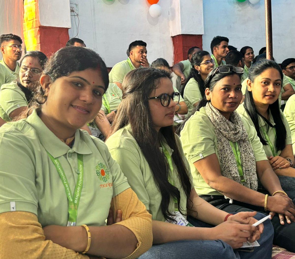 manjari_org's tweet photo. Day 2: Flavours of Manjari 💚 

Interactive session on work and passion. https://t.co/7Q0sNE8LXn