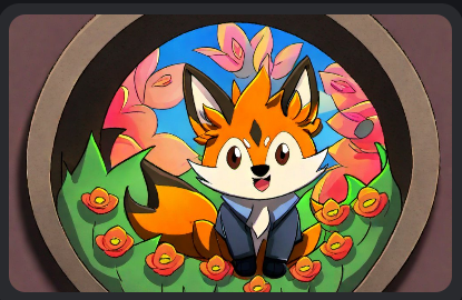 Helenchen001's tweet photo. I just minted my favorite fox on @LineaBuild 🦊 
#WeLikeTheFox https://t.co/izoHO2Y4Fr