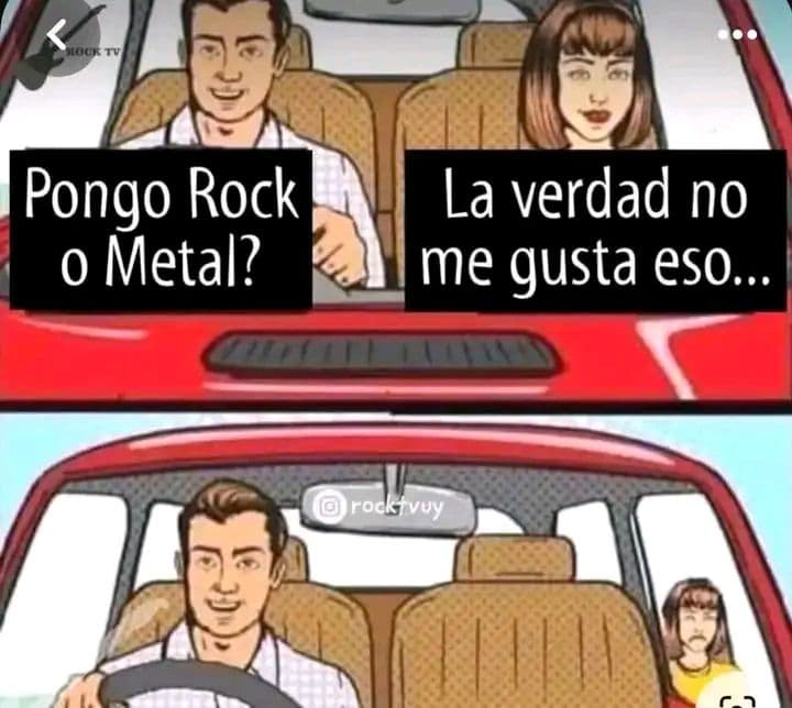 Hay cosas que no se discuten...🤣

#hildórien #geek #Rock, #Metal, #Reggaeton, #MúsicaRock, #MúsicaMetal, #MemeMusical, #BatallaMusical, #GustoMusical #BuenaMúsica, #MalaMúsica,