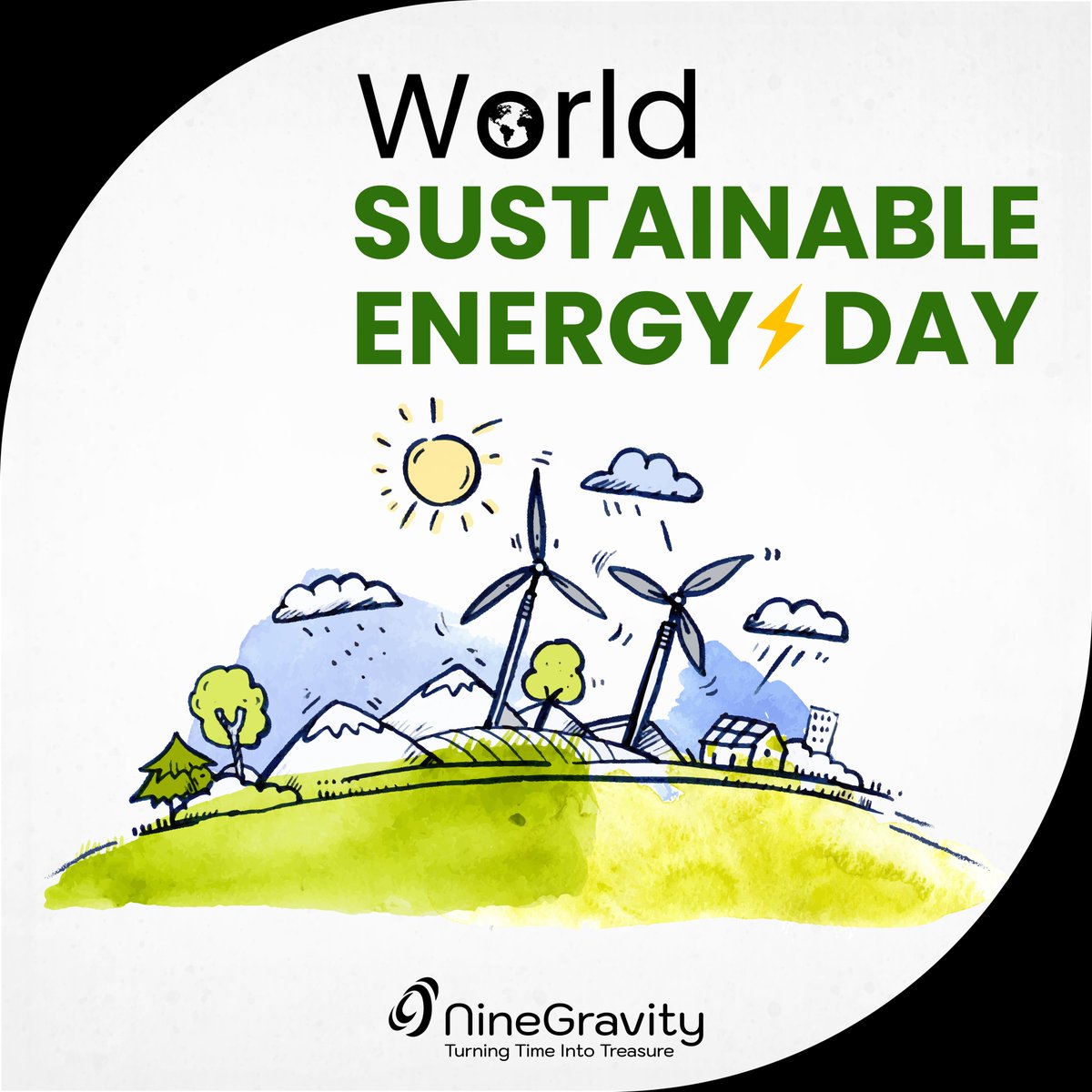 nine_gravity's tweet image. Embracing sustainability in the digital age! Happy World Sustainable Energy Day from NineGravity! Let&apos;s optimize our code for a greener, more efficient tomorrow. 🌍💻

#NineGravity #CodeForChange #SustainableTech #webdevelopment