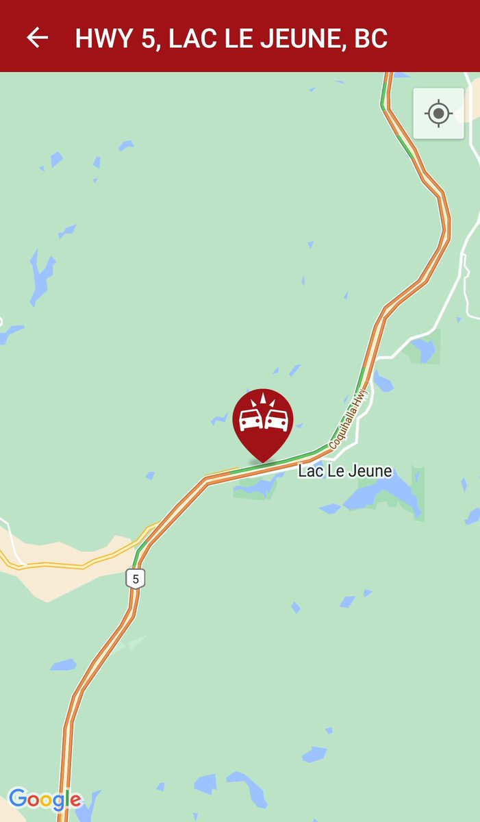 #loganlake crews responding to lac la juene and the #Coquihalla for a crash #bchwy5