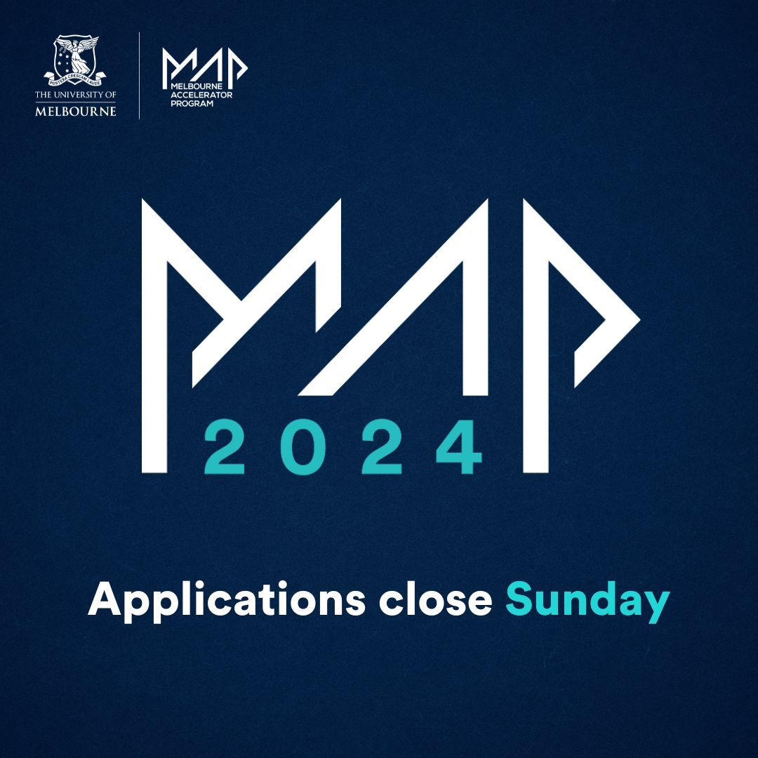 Uhhh not to be dramatic or anything buuut... Applications for our 2024 MAP Accelerator Program close this Sunday 3 March! Apply: buff.ly/49fNAM2