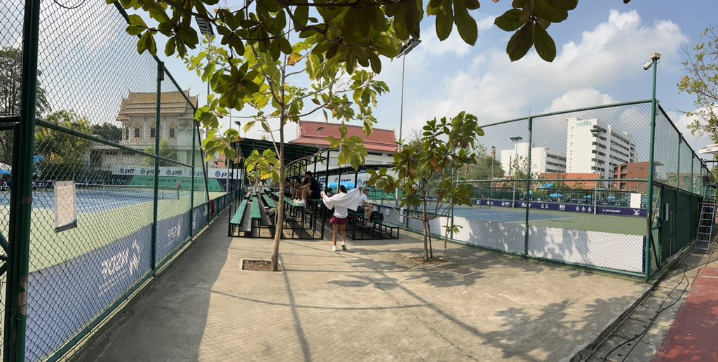 Where East meets West ITF J200 &amp; 300. Interesting mixed field of the next generation of players.