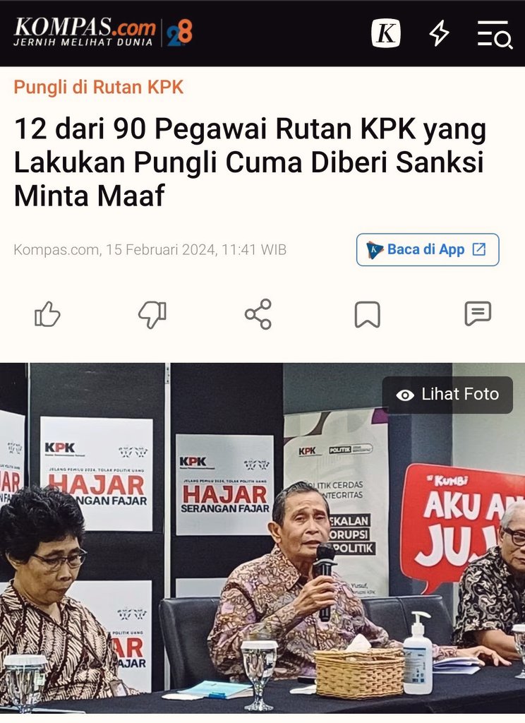 Cuma ada di Negeri Konoha.

Pungli akan abadi selamanya melekat dalam diri aparatur.