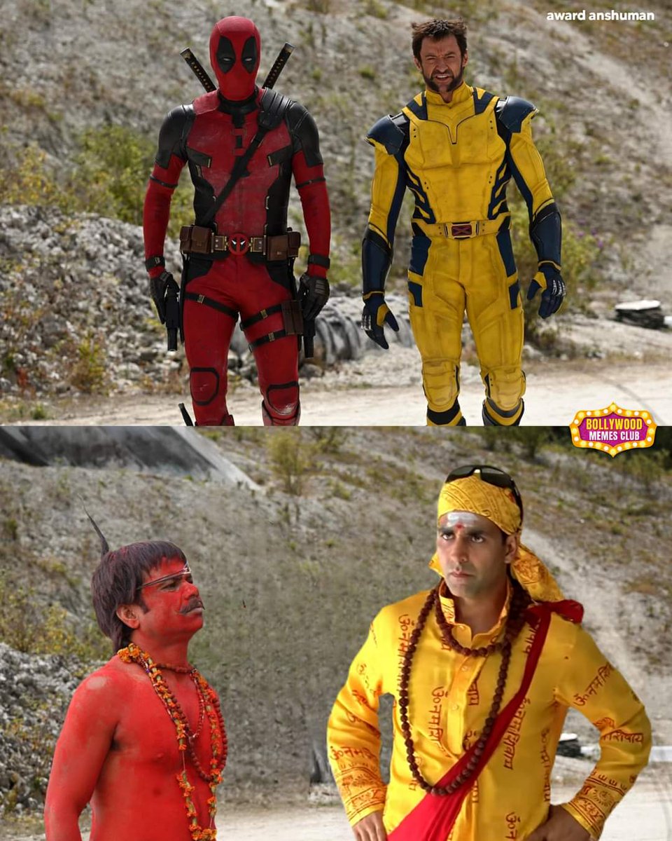 TVA kuch bhi kar sakti hai 🤣🤣 #AkshayKumar #DeadpoolAndWolverine #Deadpool3 #bhoolbhulaiyaa #BadeMiyanChoteMiyan #rajpalyadav