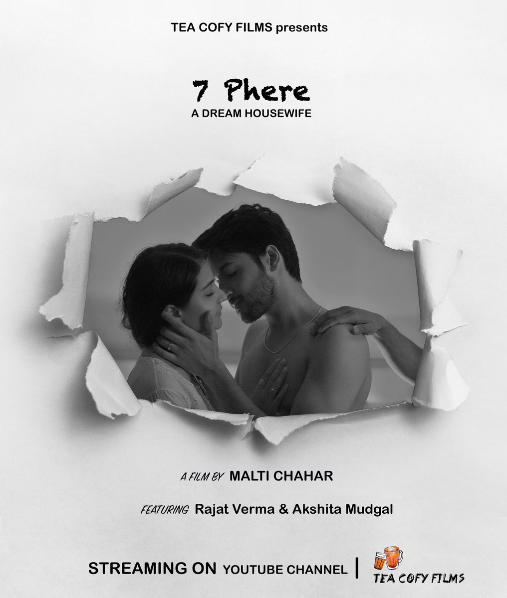 Cheating and lying are not accidents, they are choices! “7 Phere” a short film written and directed by me, starring Akshita Mudgal and Rajat Verma is out now on ‘Tea Cofy Films’ Youtube channel. Please do watch it!❤️ youtu.be/-sQv9GwmLzQ?si… #7phere