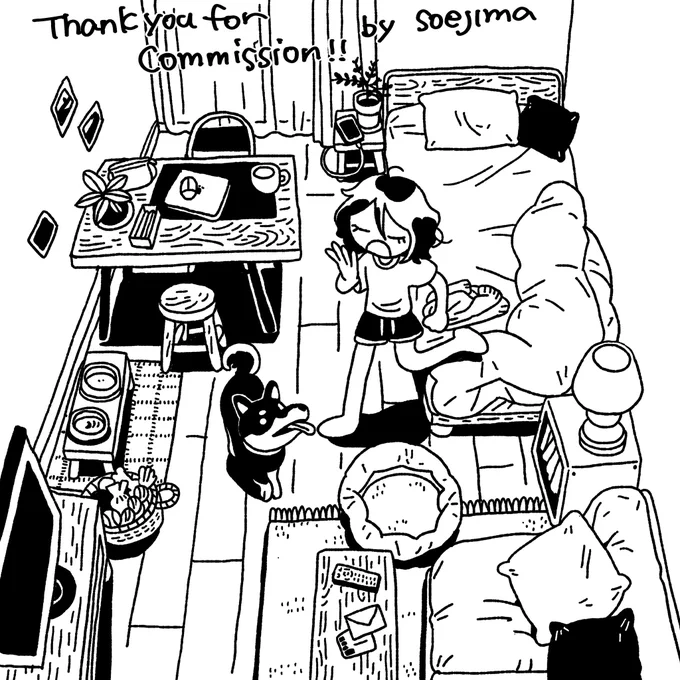 skebありがとうございました!
個展準備費用に使わせていただきます☺️ 