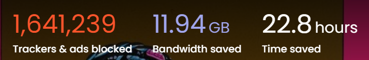 Bauzz_'s tweet photo. +1.6mil attempts from the shadows to track and profile Bauzz's information stopped cold, by the @Brave Lion with the shields.
The user-first Web is free, open and @Brave. https://t.co/KwBaTn2apz